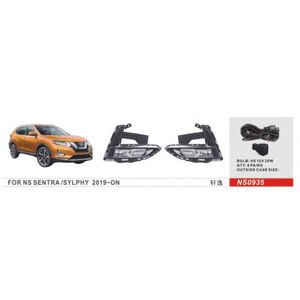 Фари дод. модель Nissan Sentra 2019-/NS-0935/H8-12V35W/eл.проводка