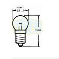 Лампа автомобільна Велосипедна лампа Trifa 6V 2,4W