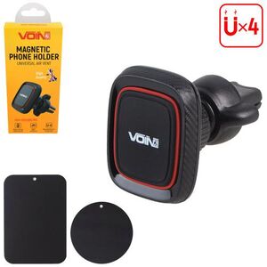 Тримач мобільного телефону VOIN UHV-5002BK / RD магнітний на дефлектор (UHV-5002BK / RD)