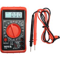 Мультиметр для вимірювання електричних параметрів цифровий, YT-73080 YATO
