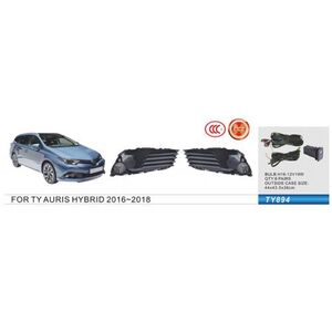 Фари доп.модель Toyota Auris Hybrid 2016-18/TY-894A/H11-55W/ел.проводку (TY-894A-W)