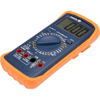 Мультиметр для вимірювання електричних параметрів цифровий, висота цифр- 25 мм, 81783 VOREL