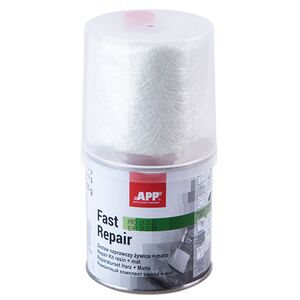 APP Набiр для ремонту поверхонь APP Fast Repair з затв.. 0,25kg (++++ стекловол. 0,36м2)