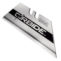 Лезо змінне трапецевидне "Carbide": L= 62 мм. зкарбід-вольфрам ріжучим краєм 5 шт/уп., 0-11-800 STANLEY