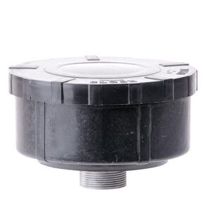 Повітряний фільтр для компресора діаметр різьби М32 пластиковий корпус змінний паперовий фільтруючий елемент до PT-0040/0050/0052, PT-9084 INTERTOOL