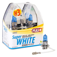 Лампи PULSO галогенні H3 / PK22S 12v55w super white / plastic box
