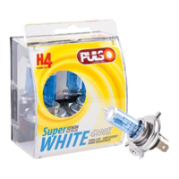 Лампи PULSO, галогенні H4, P43T 12V, 60 / 55W super white, plastic box