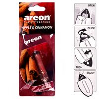 Освіжувач повітря рідкий листочок AREON" LIQUID" Apple & Cinnamon 5ml (24)