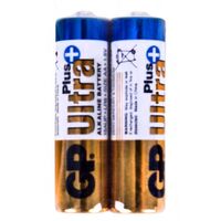 Батарейка GP ULTRA PLUS ALKALINE, 1.5V, 15AUPHM-2S2, лужна, LR6, АА (4891199103650)