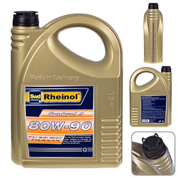 Трансмісійне масло Rheinol Synkrol 4, 80W-90, 5 л (4 80W-90)