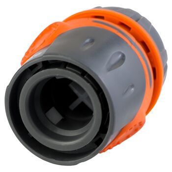 Конектор ½" швидкоз’ємний для шлангу ½" аквастоп (ABS+TPR), FLORA 5015494